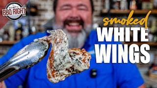 Smoked White Sauce Wings | Tangy Bbq Wing Recipe