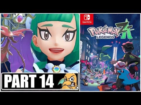 Pokemon Legends Z-a Nuzlocke Part 14 - Vs Lebanne Mega Dragalage!