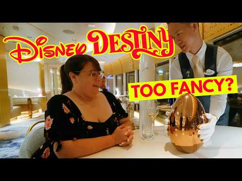 We Tried The Most Expensive Restaurant At Sea On Disney's Newest Ship!