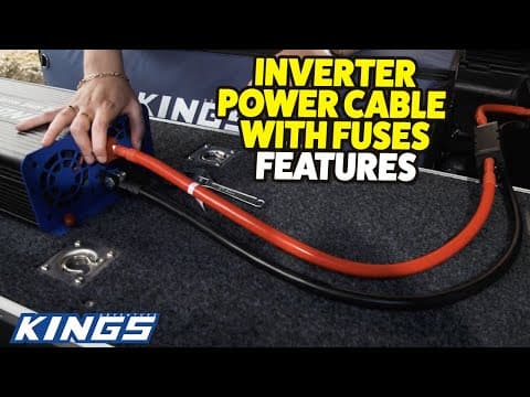 Inverter Power Cable with Fuses Features