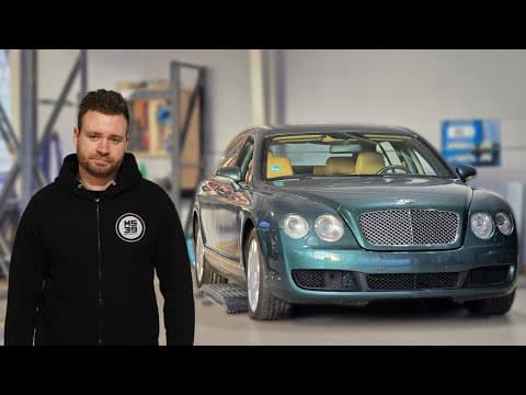 Fixing This Cheap W12 Bentley Was Going So Well, But Then A Disaster!