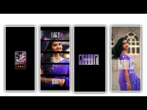 New Trending Chandrakala Lyrical Video Editing In Alight Motion  Template Reels Cap Cut