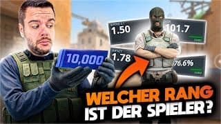 Das Soll 10.000 Premier Elo Sein?! Cs2 Ränge Erraten! 😄 Cs2 Guess The Rank