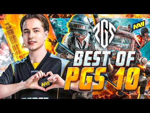 Тричі Топ-1 Від Navi Pubg На Pgs 10 (хайлайти)