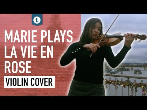 Marie Leloup Covers La Vie En Rose By Édith Piaf | Violin Cover | Thomann