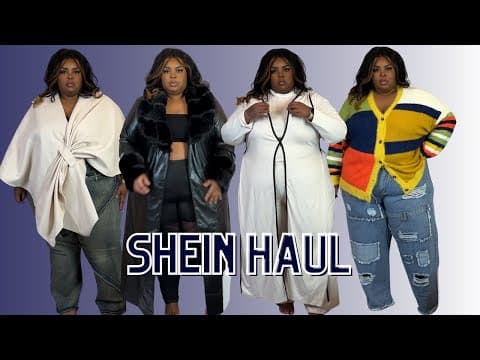 SHEIN Plus Size (4X-6X) Try On Haul | Baby It's Getting Cold Outsideee ❄️