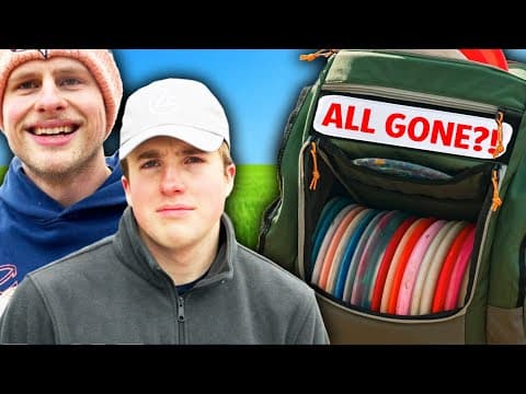 We Made Our New Employee Risk His Entire Disc Golf Bag On A Round?!