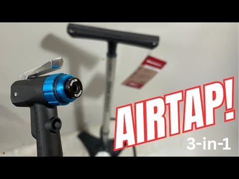 Riddle Solved: 🔓airtap™️ Reversible Pump Head On The Blackburn Core 3