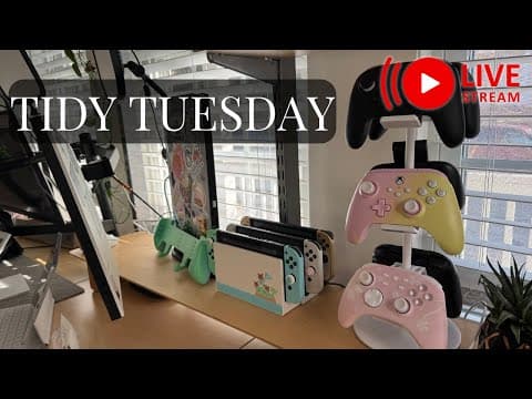 Tidy Tuesday Live | Accountability Hangout (replay)