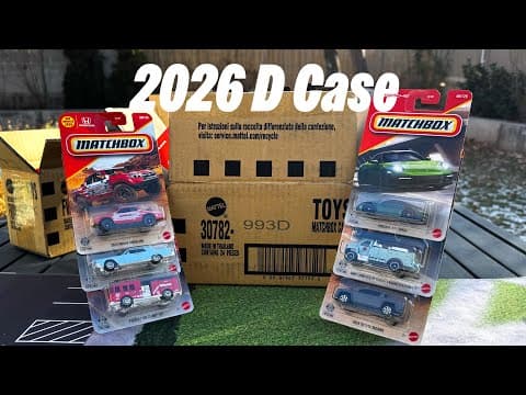 Lamley Unboxing: Matchbox 2026 D Case — Standout Models