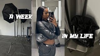 A Week In My Life As A Creative | Photoshoots, Thrifting, City Days @fashionnova