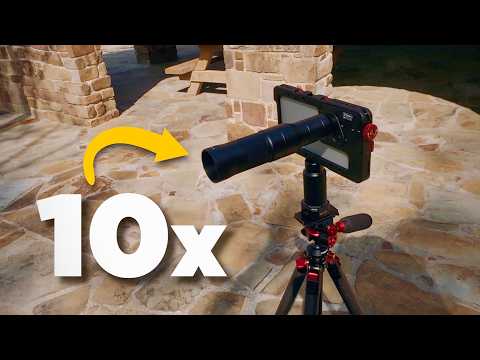 Get Super Long Tele Shots On Iphones! | Sandmarc 10x Lens