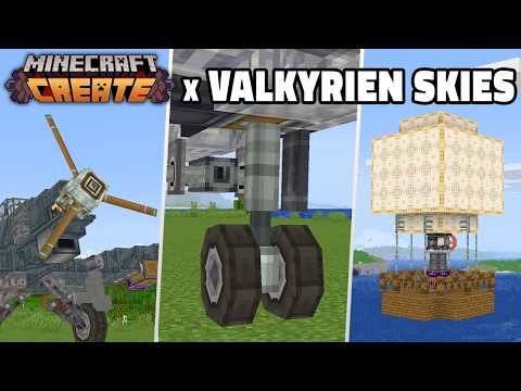 A Big Update For Create Mod X Valkyrien Skies Vehicles