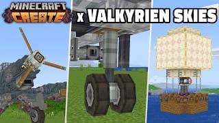 A Big Update For Create Mod X Valkyrien Skies Vehicles