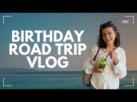 Birthday Road Trip Vlog — Pacific Grove, Petaluma, Bolinas & San Fran, Ca!