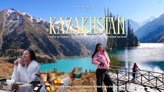 Kazakhstan 2025: 6d5n Itinerary, Big Almaty Lake, Canyon Tours, Budget| Visa-free For Filipinos!🇰🇿🏔️