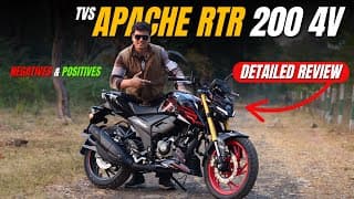 Tvs Apache Rtr 200 4v Review 2026 | Negatives & Positives | Worth Buying?