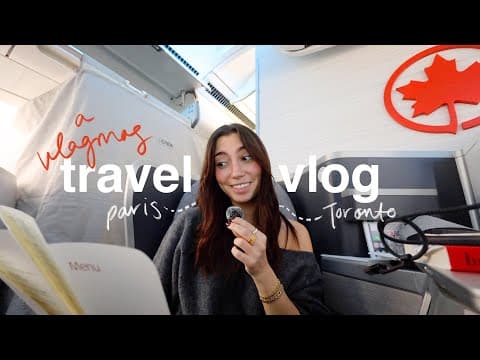 Travel Vlog! Flying First Class From Paris (& Europe Haul!!!) ✨