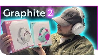 Топ 2026! Беспроводная Игровая Гарнитура Io Graphite 2 Pro Wireless & Io Graphite 2