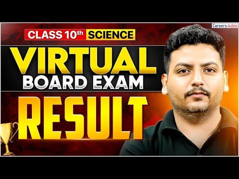 Class 10 Science Virtual Board Exam Result Out 🔥 | Marks, Analysis & Student Performance
