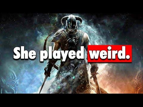 Skyrim Was Weird For My Non-gamer Wife