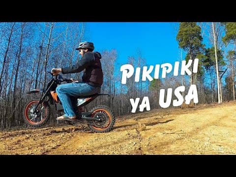 Finally Nimepata Pikipiki Hapa Us! - Aipas S1 Amp Electric Dirtbike