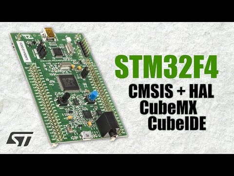Stm32 Arm Cortex-m4 (002) - Cmsis, Hal, Cubemx, Cubeide
