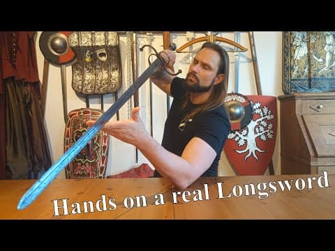 Hands On A Real Longsword - A Late 16. Century Artifact