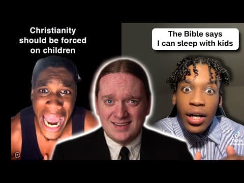 Tiktok's Creepiest Christian Debate Bro