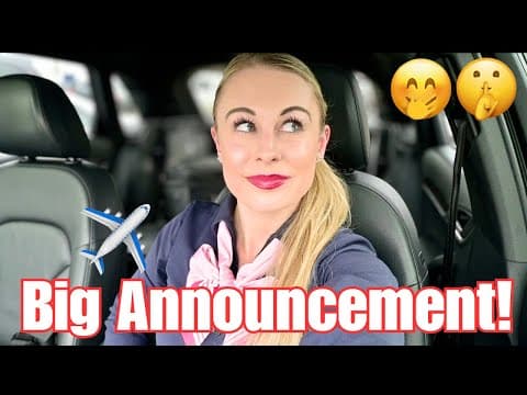 Flight Attendant Life | I've Been Keeping A Secret!