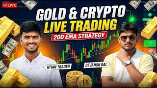 Live Trading - Crypto , Gold And Us Oil With Trump - @iitiantrader  | 09 April 2026