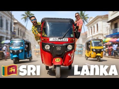 Our Epic Tuktuk Race Across Sri Lanka