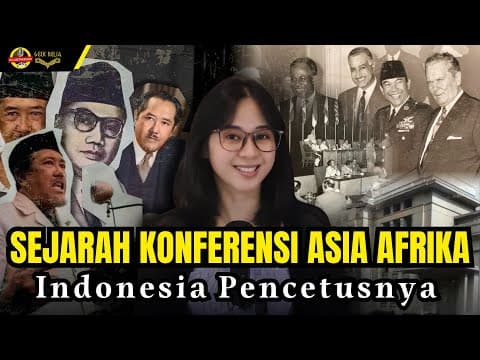 Ternyata Indonesia Pencetus Konferensi Asia Afrika?? Sejarah Kaa!