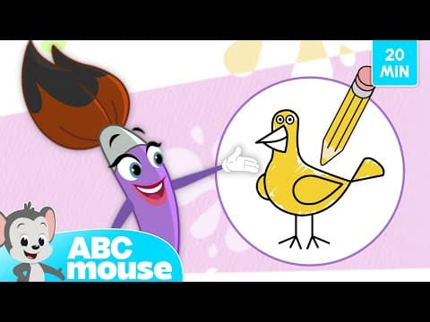 π¨ Pet Drawing Fun! | Violetβs Art Adventure + More Abcmouse For Kids πΎποΈ | 20 Minutes Of Learning
