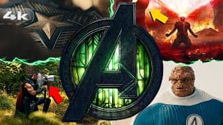 Мстители: Судный День - Скрытые Детали Трейлеров. Вырезанные Герои!