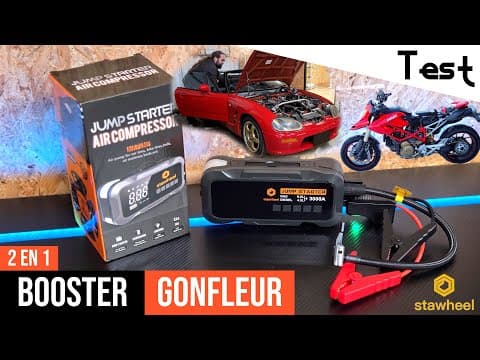 "test" Indispensable L'hiver Pour Redémarrer Motos Et Voitures ❄️ "stawheel S2"