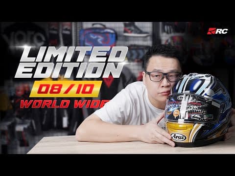 Unboxing Arai Rx7x Src Nakano Shuriken Gold 🔥 Helm Ini Cuma Ada 10 Di Dunia ‼️