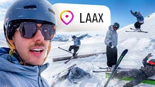 Dummköpfe Fahren Freestyle Ski (schneesturm Edition)