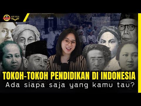 Tokoh-tokoh Hebat Yang Mengubah Pendidikan Indonesia!