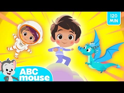 Dream Runner | Bedtime Fantasy Adventure Song With Dragons, Mermaids & More! | Abcmouse Compilation